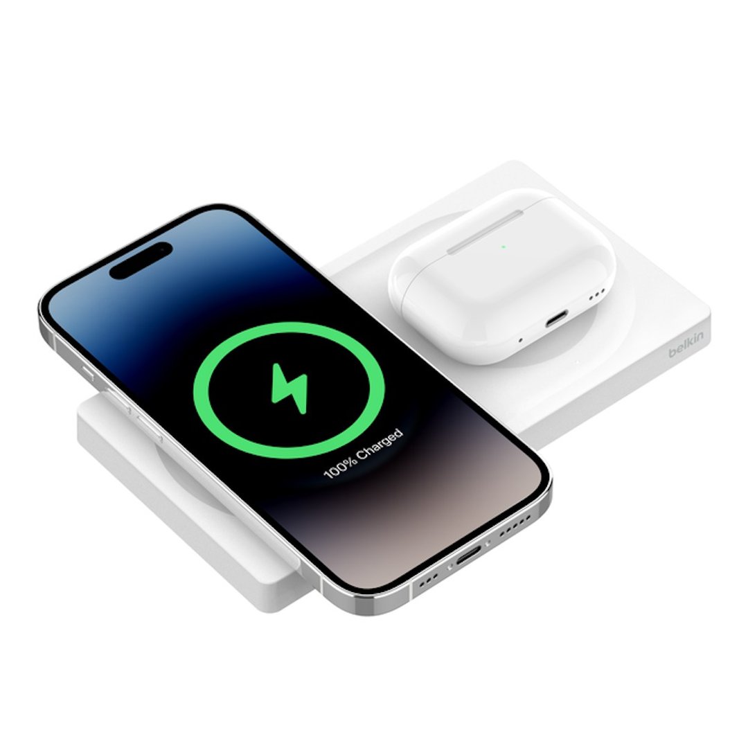 MagSafe 2 合 1 无线充电板 15W  (白色) - 手机配件 - 其他材质 