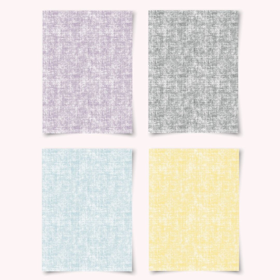 亚麻纹理背景memo pad 4种颜色，1组，共100张 - 便条纸/标签贴 - 纸 