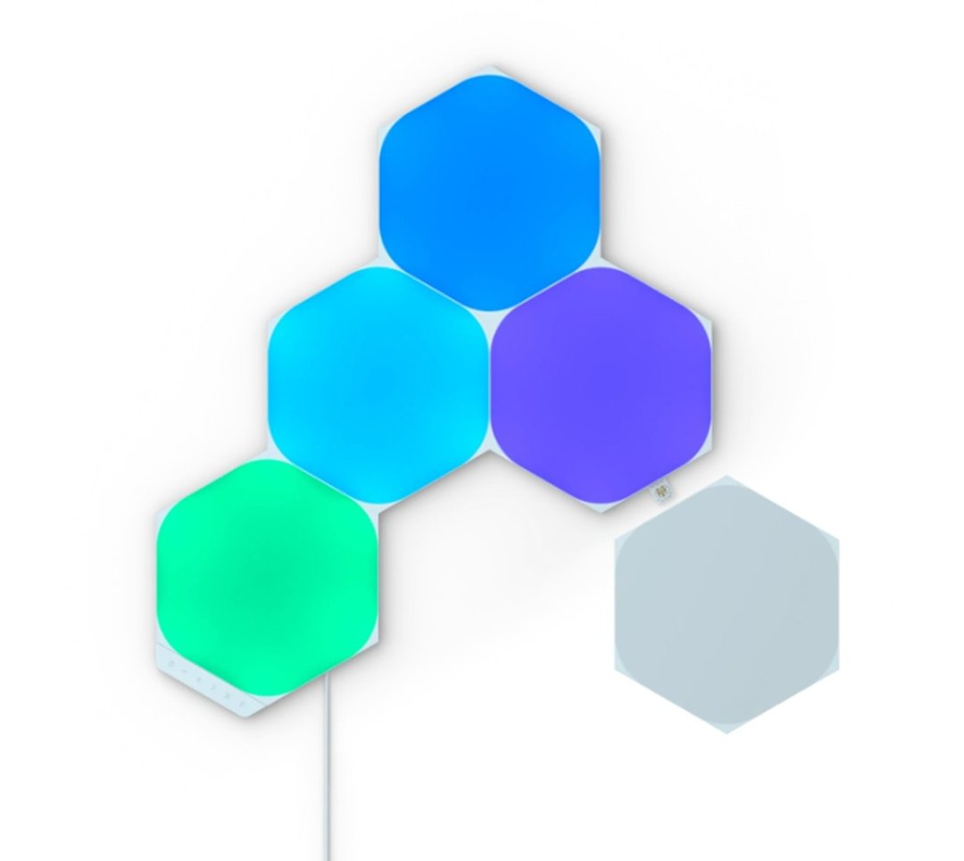 Nanoleaf Shapes Hexagons 六角形智能灯板入门套装 (5 块) - 灯具/灯饰 - 塑料 