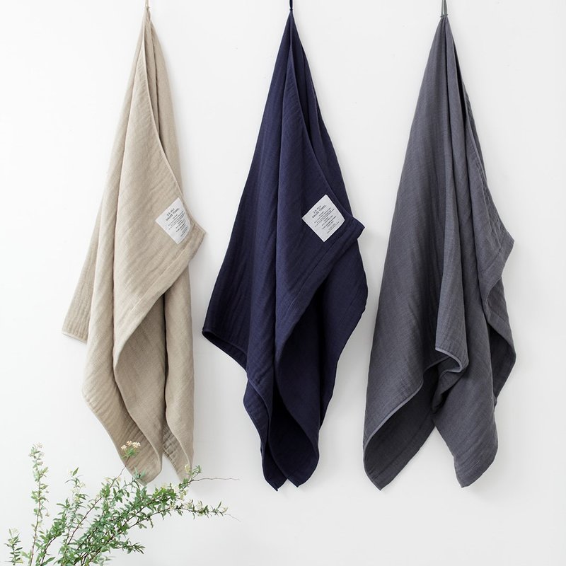 日本制 2.5-PLY GAUZE 100% 有机棉 L号 毯子  by SHINTO TOWEL - 毛巾浴巾 - 棉．麻 多色