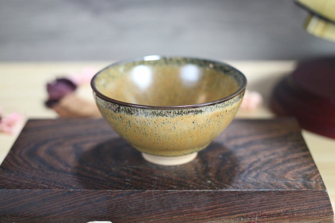 【沐春生活】120ml 天目釉 日式茶碗 茶杯 酒杯 莺歌叶敏祥作 - 茶具/茶杯 - 瓷 