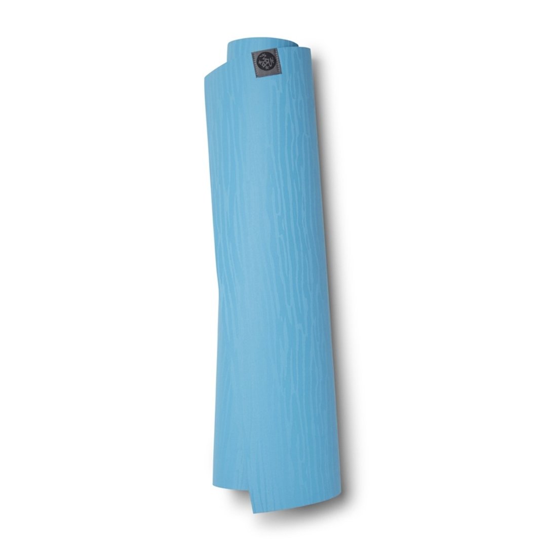 【Manduka】eKOlite Yoga Mat天然橡胶瑜珈垫 4mm - Marina - 瑜珈垫 - 橡胶 蓝色