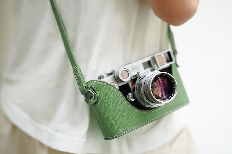 手掌纹皮革相机底座 for Leica M7/M6/MP/M4/M3/M2/M1/MDa/MA - 相机 - 真皮 多色