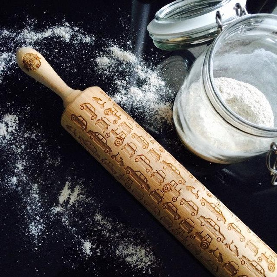 Car rolling pin * CARS - 厨房用具 - 木头 