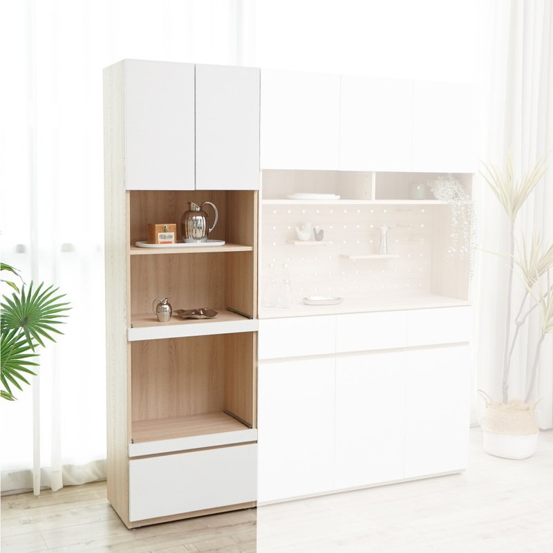 Starry 二门二拉电器柜(系统板/可定制) - 其他家具 - 木头 卡其色