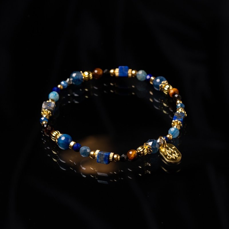 宽容 // C1599蓝晶青金石手链 - 手链/手环 - 宝石 
