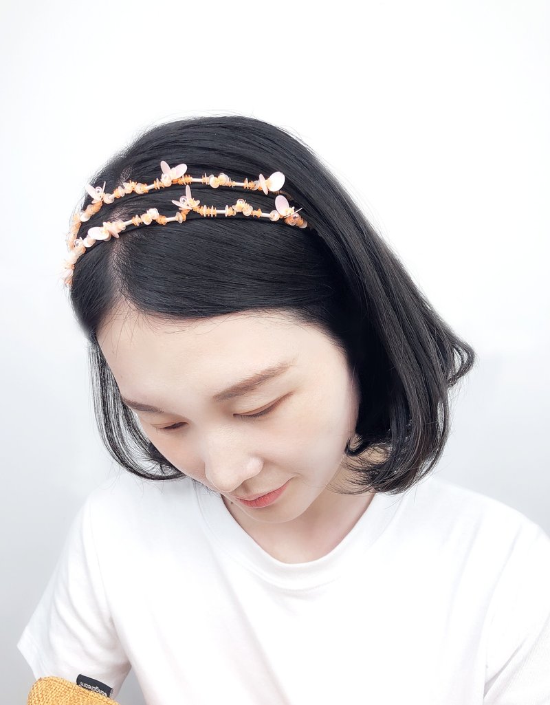 浪漫裝飾 手工珠繡 髪箍 頭飾 髮飾  - 发饰 - 其他材质 