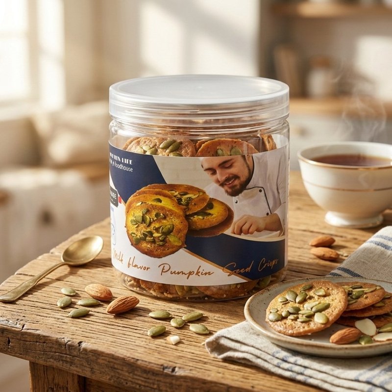 鸿琴生活阿仪美食屋_奶香南瓜子脆片 - 零食/点心 - 其他材质 