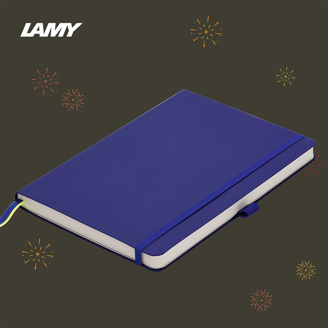 【定制服务】LAMY 钢笔用软式A6笔记本 / notebook 狩猎系列 蓝色 - 笔记本/手帐 - 纸 蓝色