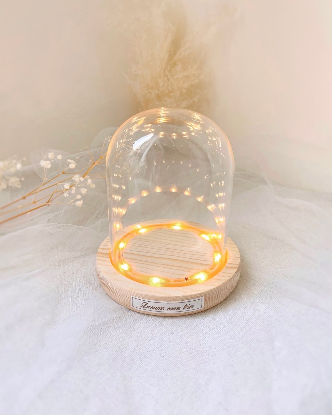 非公开商品 - Dreams come true - 加购商品 升级原木槽灯底座 - 非公开商品 - 其他材质 