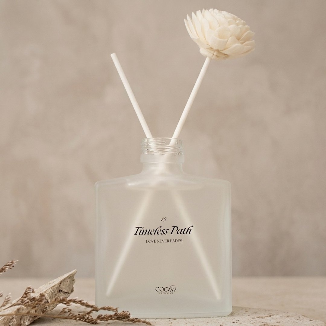 扩香香氛 | 13 无时无刻 Timeless Path - 100ml/50ml - 香薰/精油/线香 - 玻璃 透明