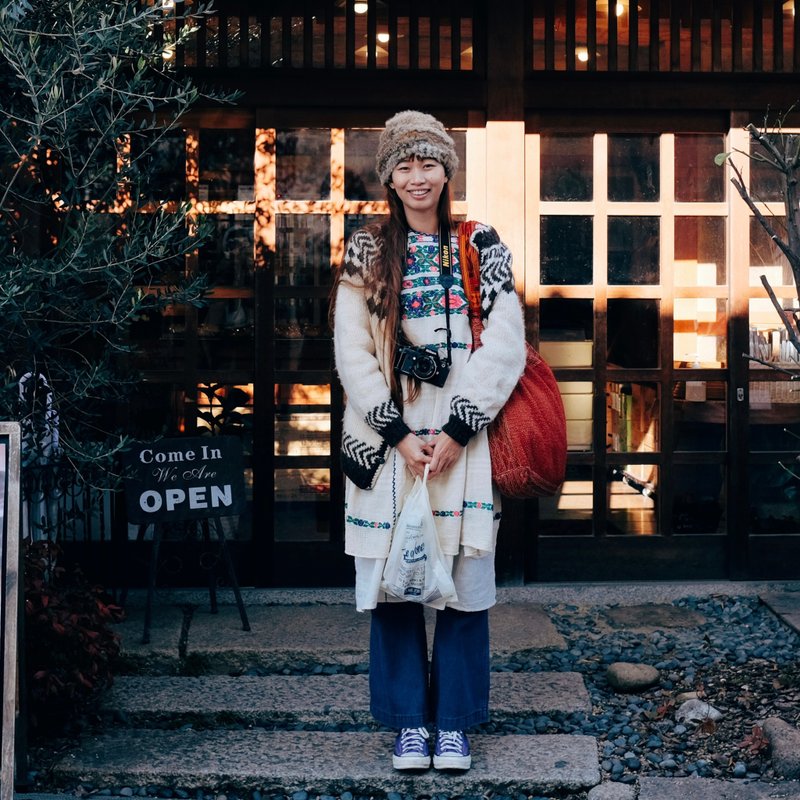 Vintage 墨西哥手工梭织Huipil刺绣长版上衣 - 女装上衣 - 棉．麻 