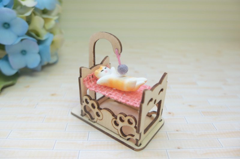 原创迷你猫爬架 / 猫跳台 / 猫床 (B款) - 玩偶/公仔 - 其他材质 多色