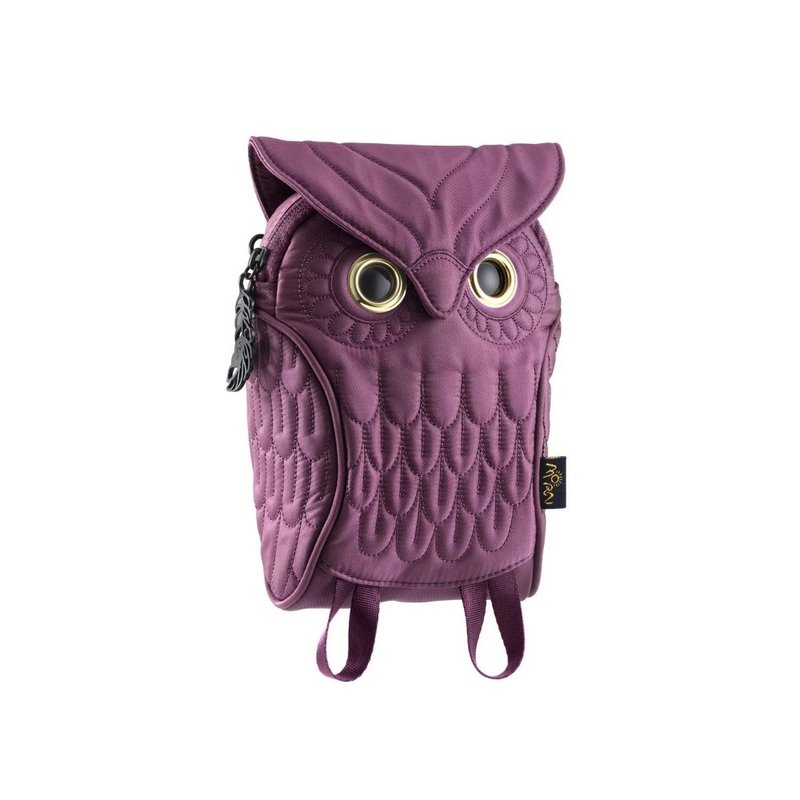 Morn Creations 正版猫头鹰腰包(M)-紫色 - 后背包/双肩包 - 其他材质 紫色