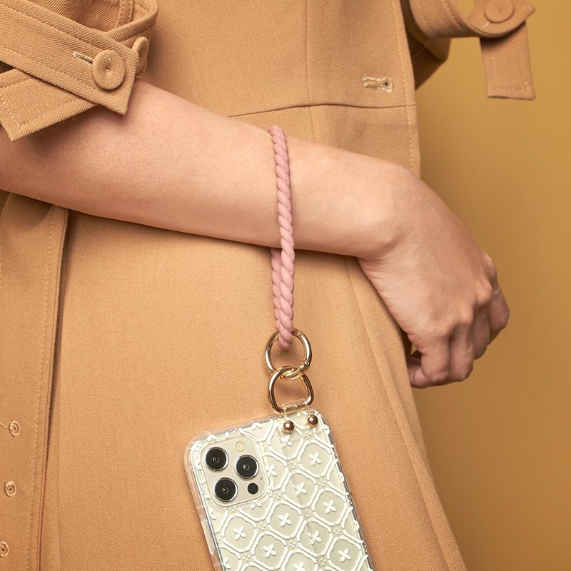 时尚硅胶手环(基本/麻花/菱纹) 手机壳扣环配件 - 手机配件 - 硅胶 多色