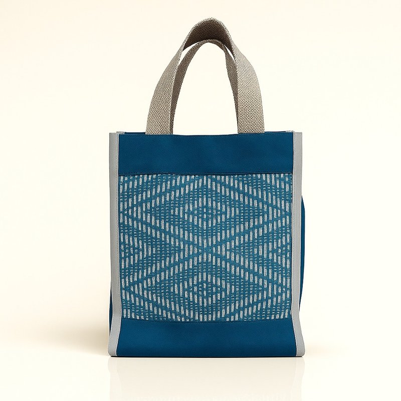 祖灵之眼 I 织纹手提斜背包 - 手提包/手提袋 - 棉．麻 