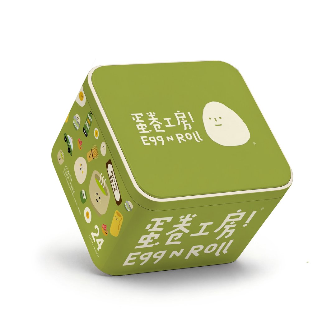 京都风雅【宇治抹茶味】手工蜂巢蛋卷 酥松口感 甘醇苦甜 - 手工饼干 - 新鲜食材 绿色