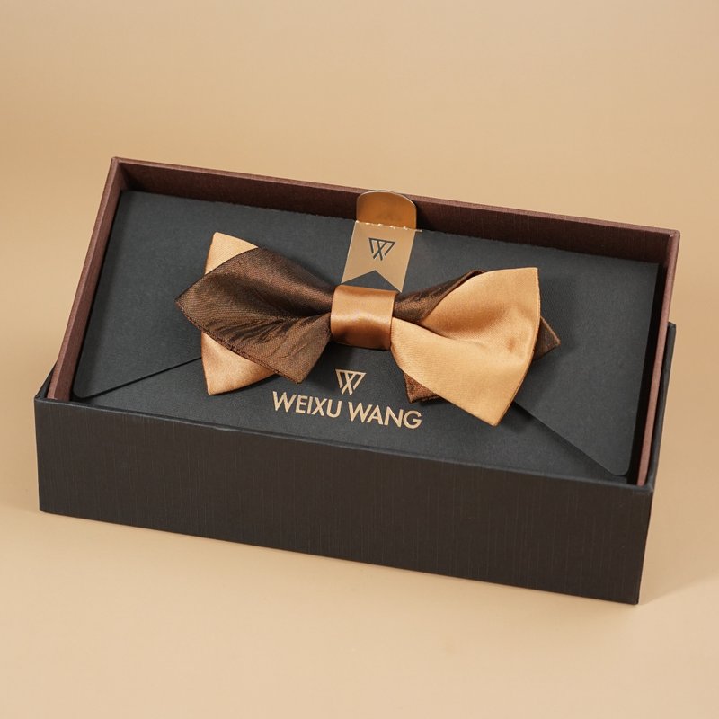 WEIXUWANG bowtie 愿望系列手工领结 - 领结/领巾 - 聚酯纤维 橘色