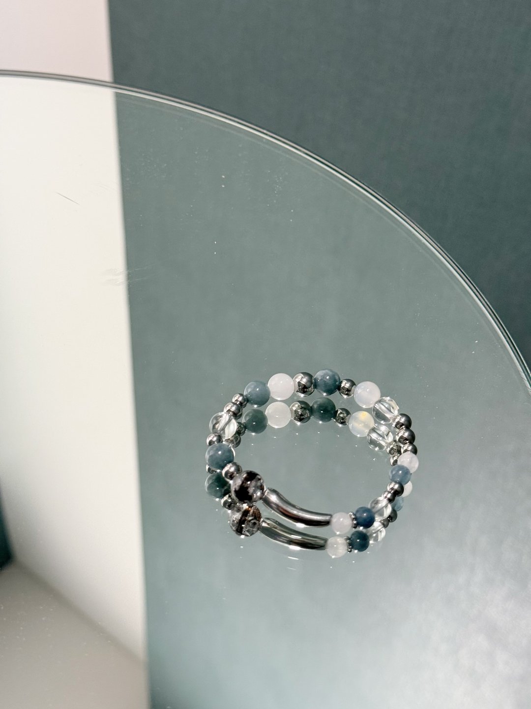 Mimis设计款 304不锈钢 星辰之环 胎毛手链 - 婴儿饰品 - 水晶 