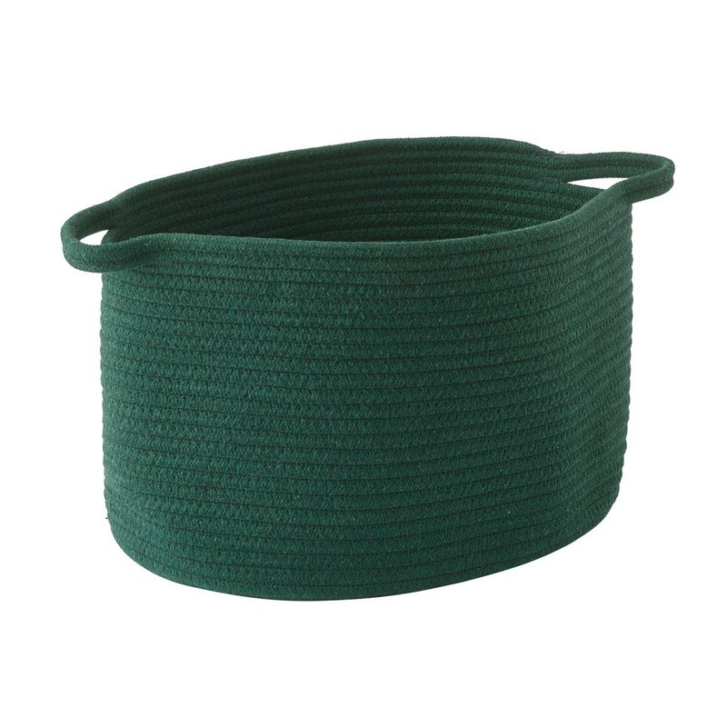 雷娜收纳篮 (中/松叶绿) - Rena Storage Basket (Medium/Pine) - 收纳用品 - 棉．麻 