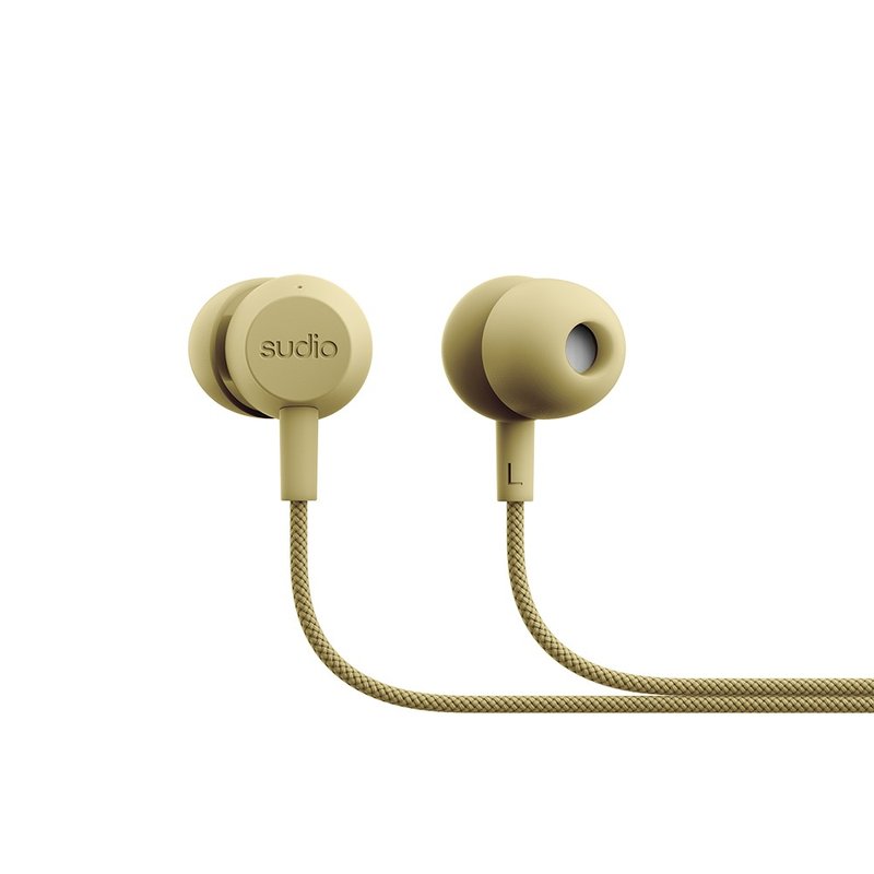 Sudio V3 Type-C有线耳机 - 野苔黄【新品现货】 - 耳机 - 其他材质 黑色