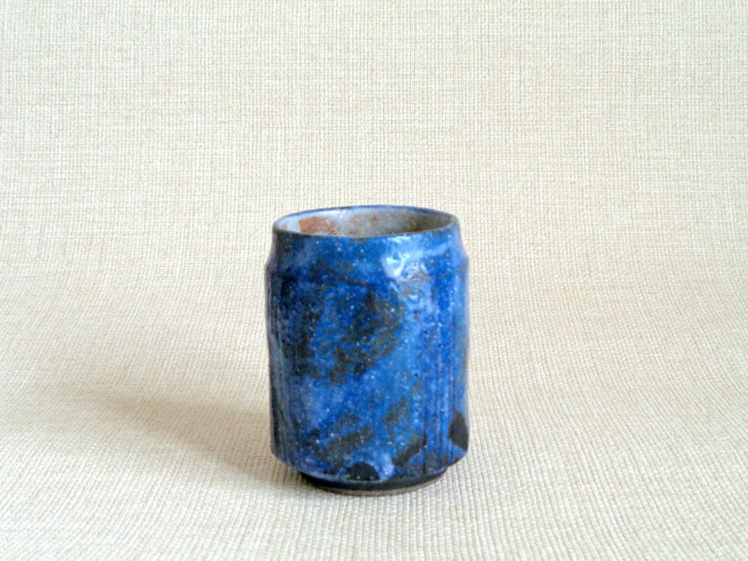 茶杯蓝釉a - 茶具/茶杯 - 陶 蓝色