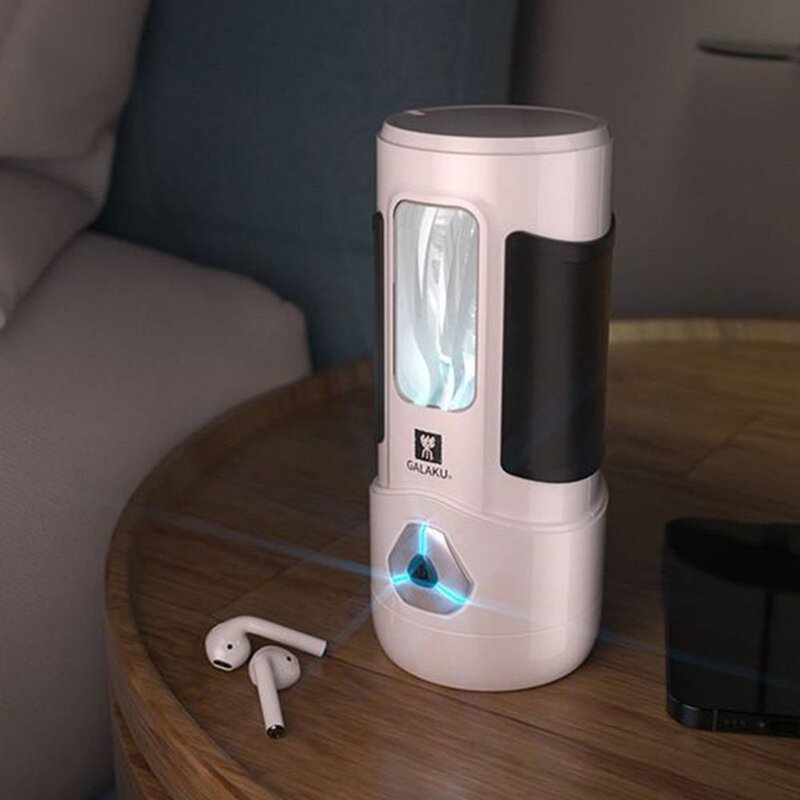 GALAKU 幻影X 10段变频 智能APP遥控飞机杯 情趣用品送自慰润滑液 - 情趣用品 - 硅胶 白色