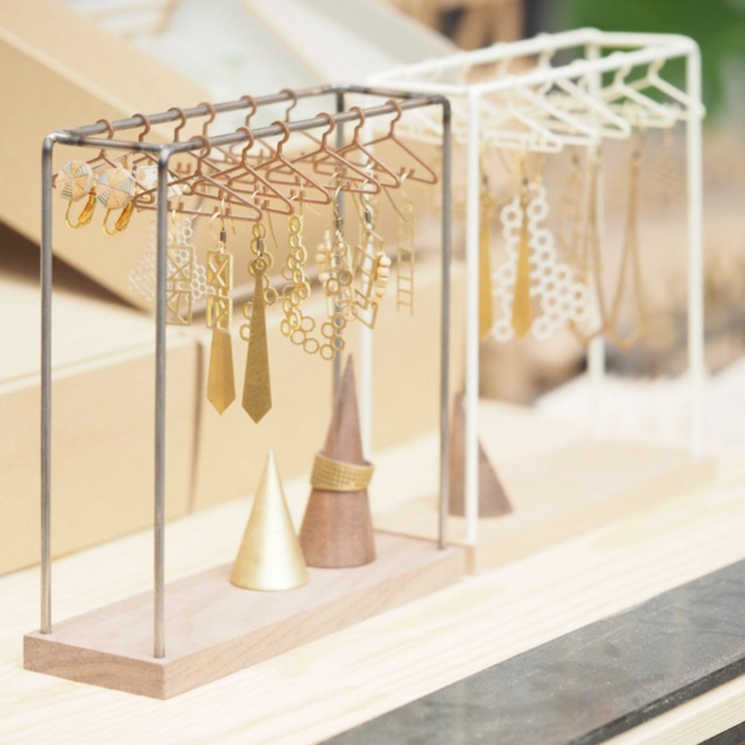 - hanger - iron walnut type - 收纳用品 - 其他金属 咖啡色
