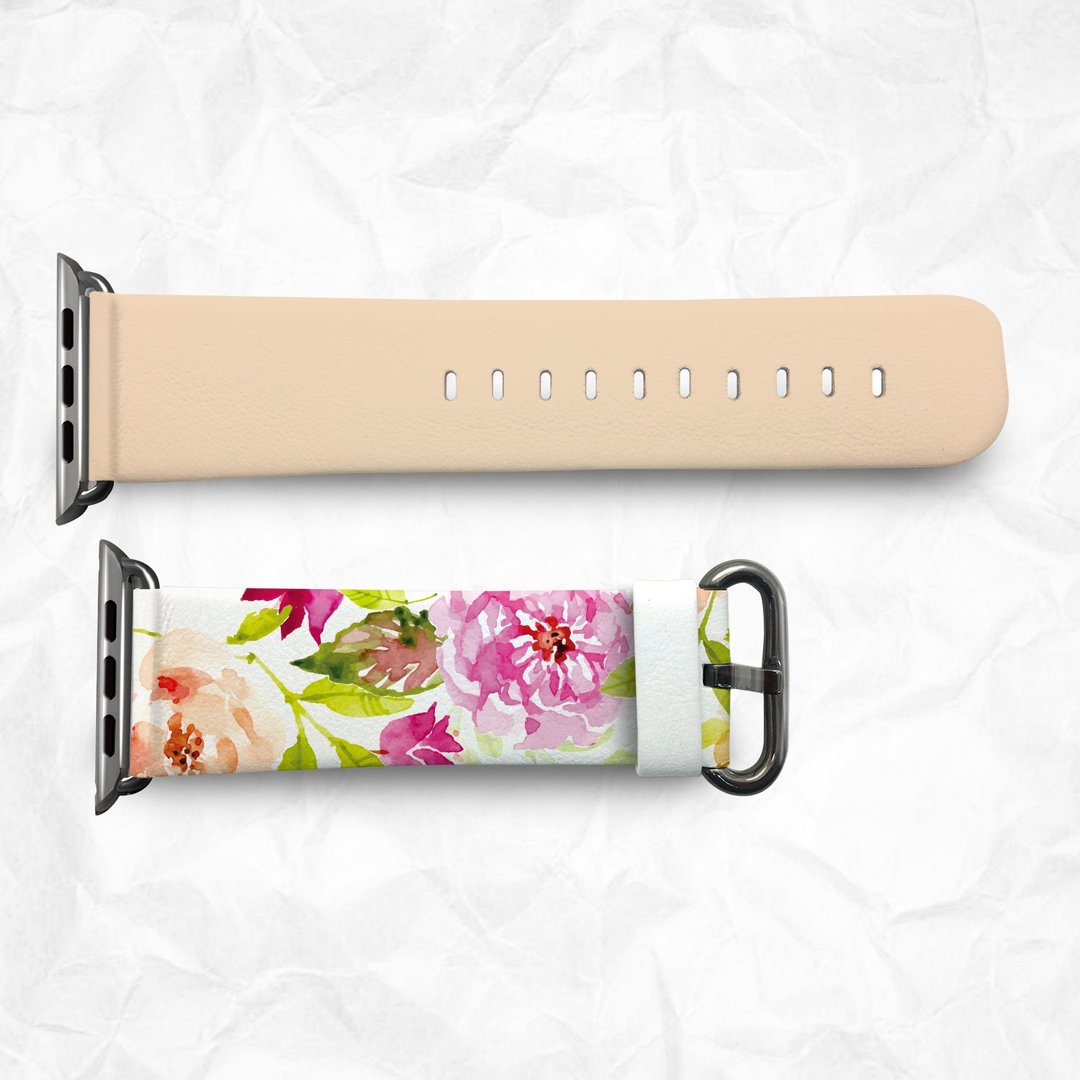 温馨花奔款苹果手表真皮表带 Apple Watch 专用真皮表带(BBSW064) - 表带 - 真皮 