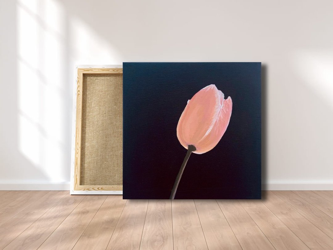 植物手绘室内设计自然画郁金香花卉画 - 海报/装饰画/版画 - 其他材质 多色