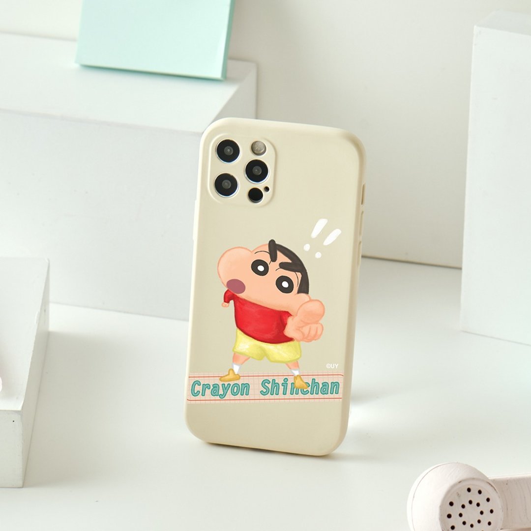 蜡笔小新就是你了全包iPhone手机壳 - 手机壳/手机套 - 硅胶 多色