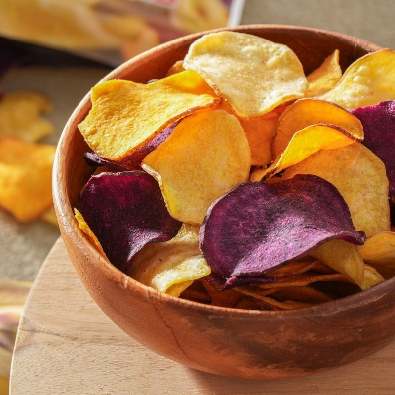 【永祯】纤脆薯 |  双色地瓜脆片 地瓜脆片 饼干 零食 - 零食/点心 - 其他材质 橘色