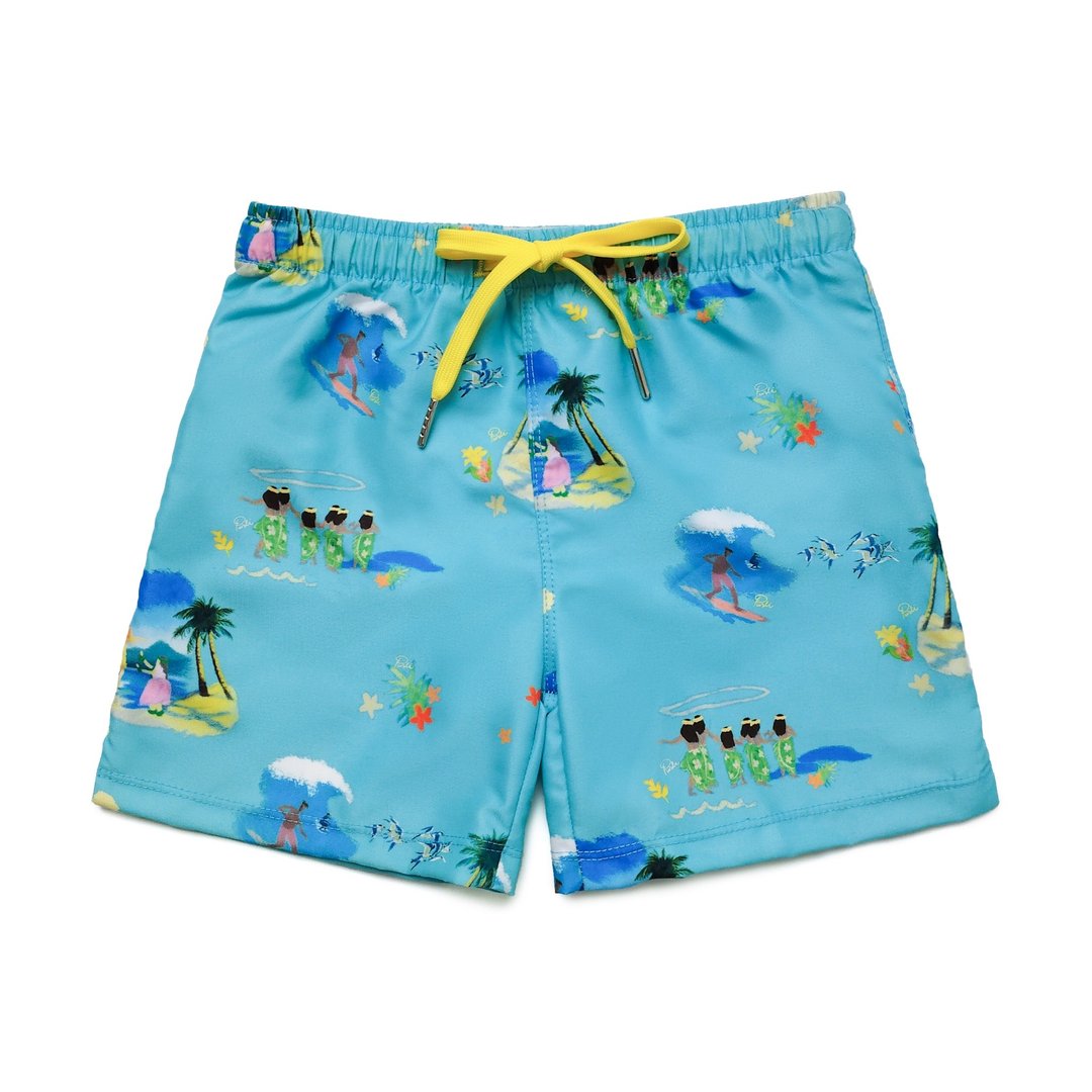 HAWAII BOY'S SWIM TRUNK - 泳衣/游泳用品 - 其他材质 