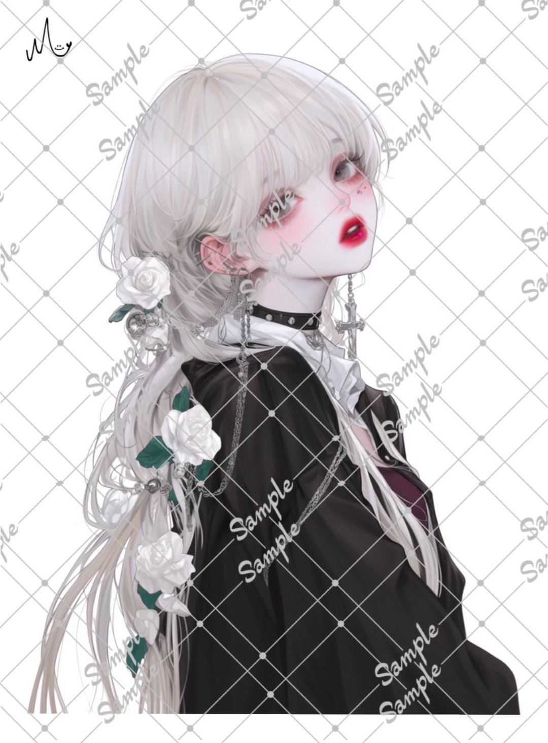 原创人物贴纸 10月新品 - 贴纸 - 纸 