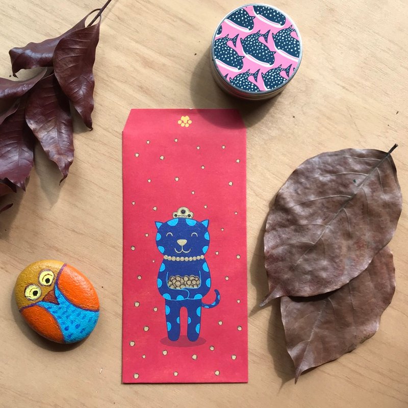 红包袋 ∣ 小金猫 / 礼金袋 - 红包/春联 - 纸 红色