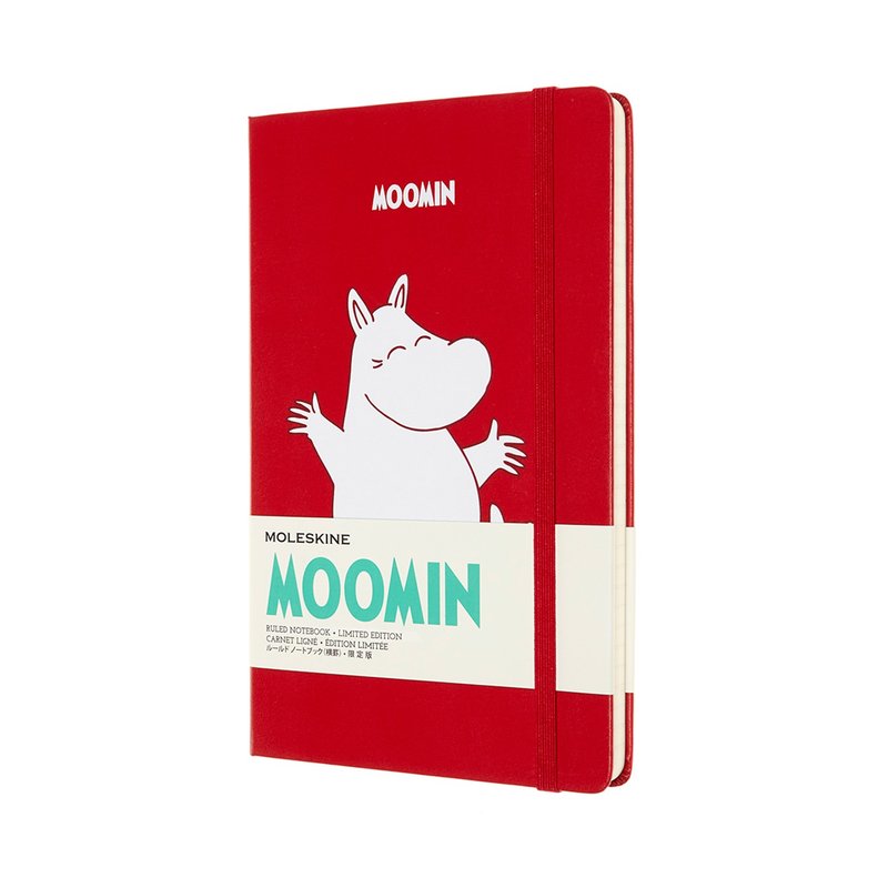 _勿上架_MOLESKINE 噜噜米限量笔记本 - L 型 - 横线红 - 笔记本/手帐 - 纸 红色