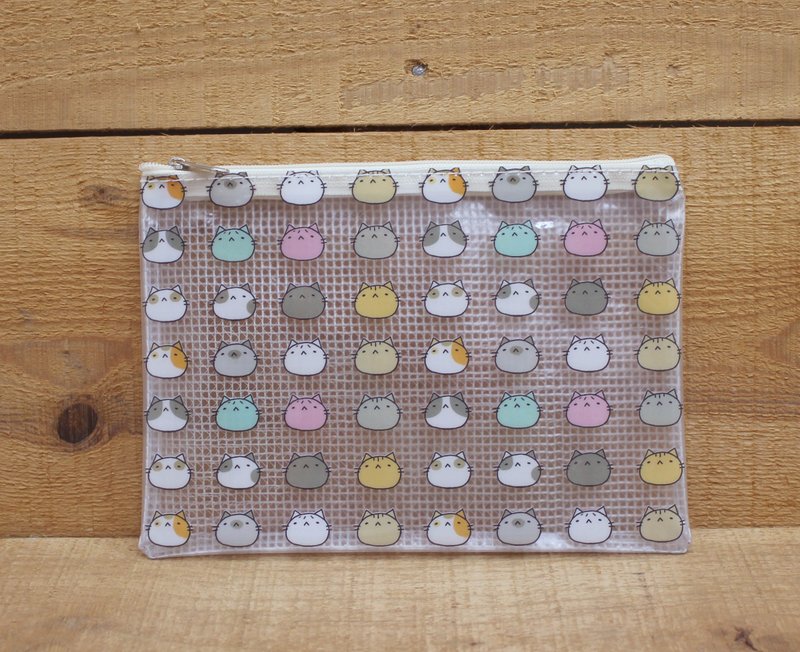 【拉链袋】 星星猫A6拉链袋(头头)941601 - 化妆包/杂物包 - 塑料 透明