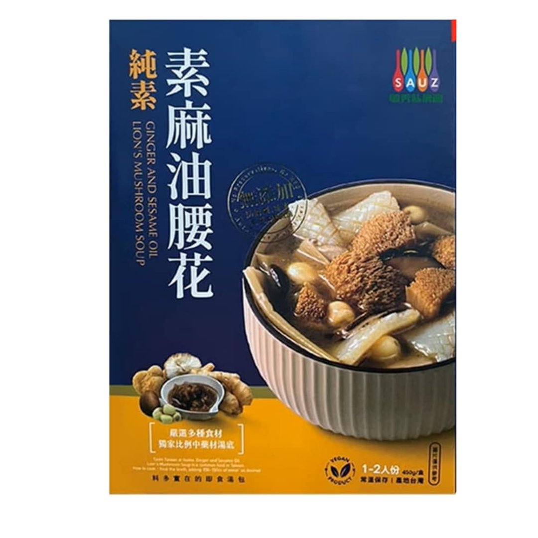 毓秀私房酱 素麻油腰花 -纯素450g - 料理包 - 其他材质 多色