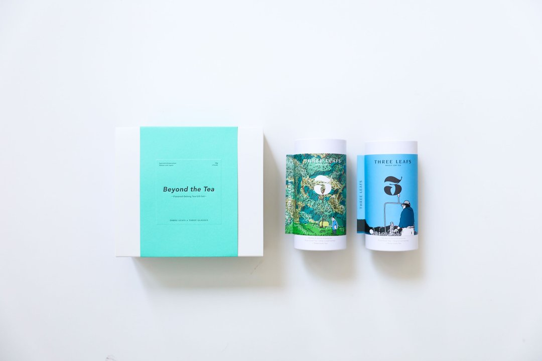 【Three Leafs Tea】黄金柚x巨峰葡萄乌龙茶礼盒 - 茶 - 其他材质 