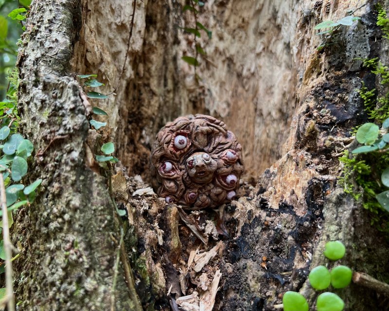 果子系列-沃若果/摆饰/雕塑公仔/原创手作手绘 - 玩偶/公仔 - 树脂 