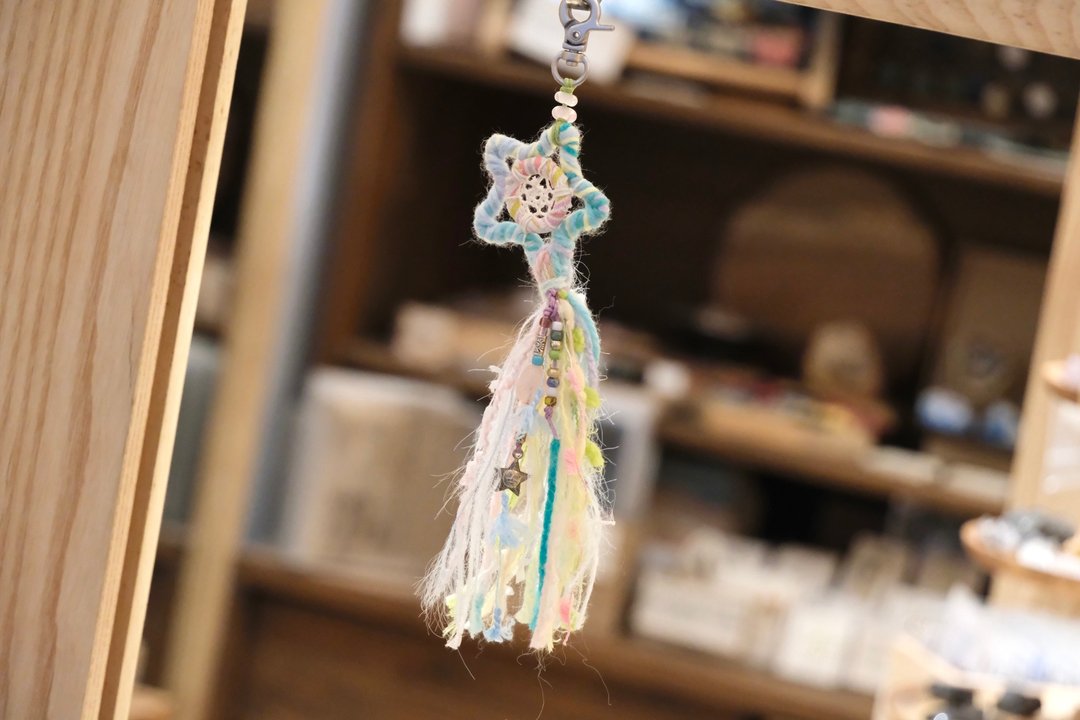 星星捕梦网挂饰 - 摆饰 - 棉 绿色