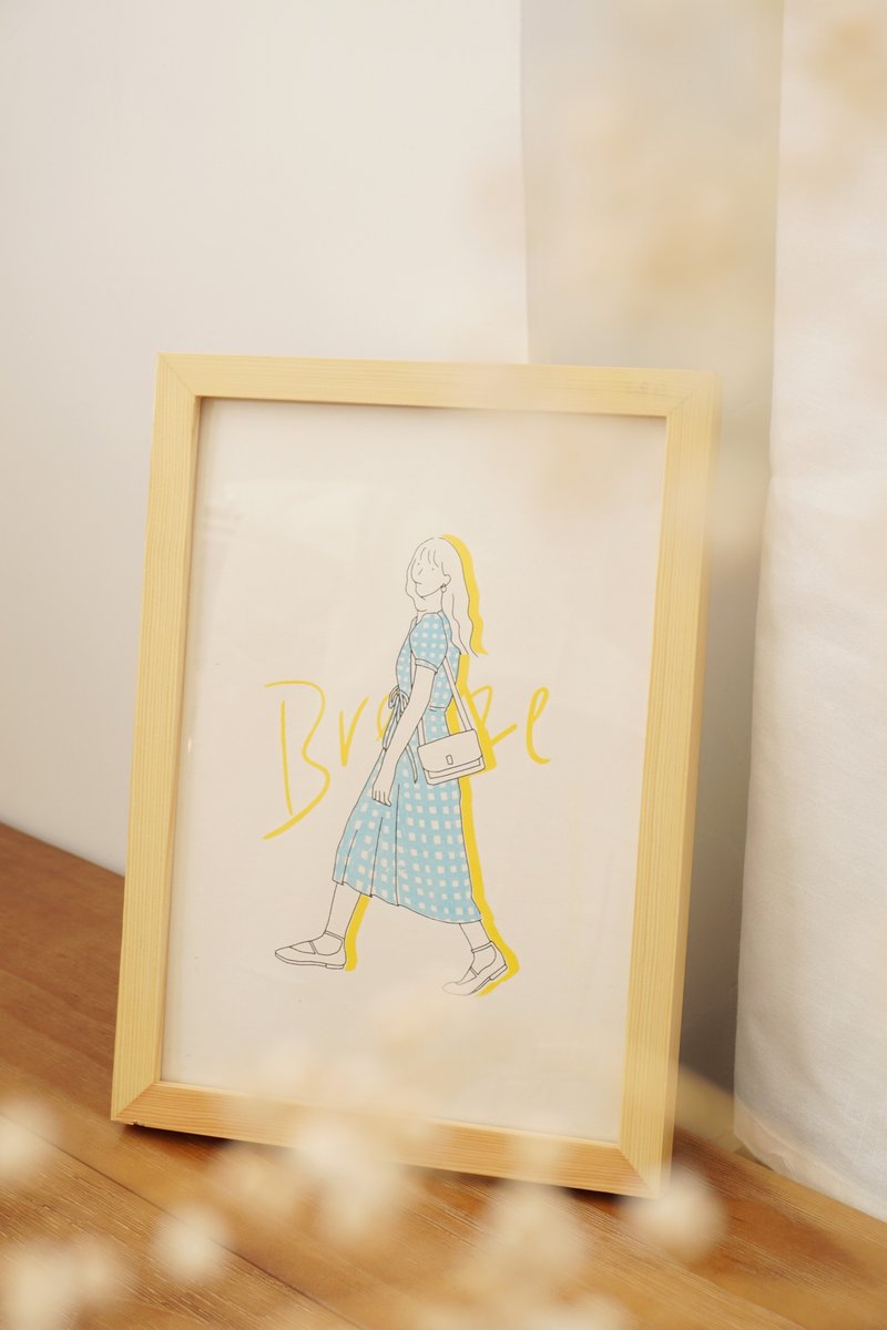 dearproject 手工绢印海报 | 人物系列 - 海报/装饰画/版画 - 纸 