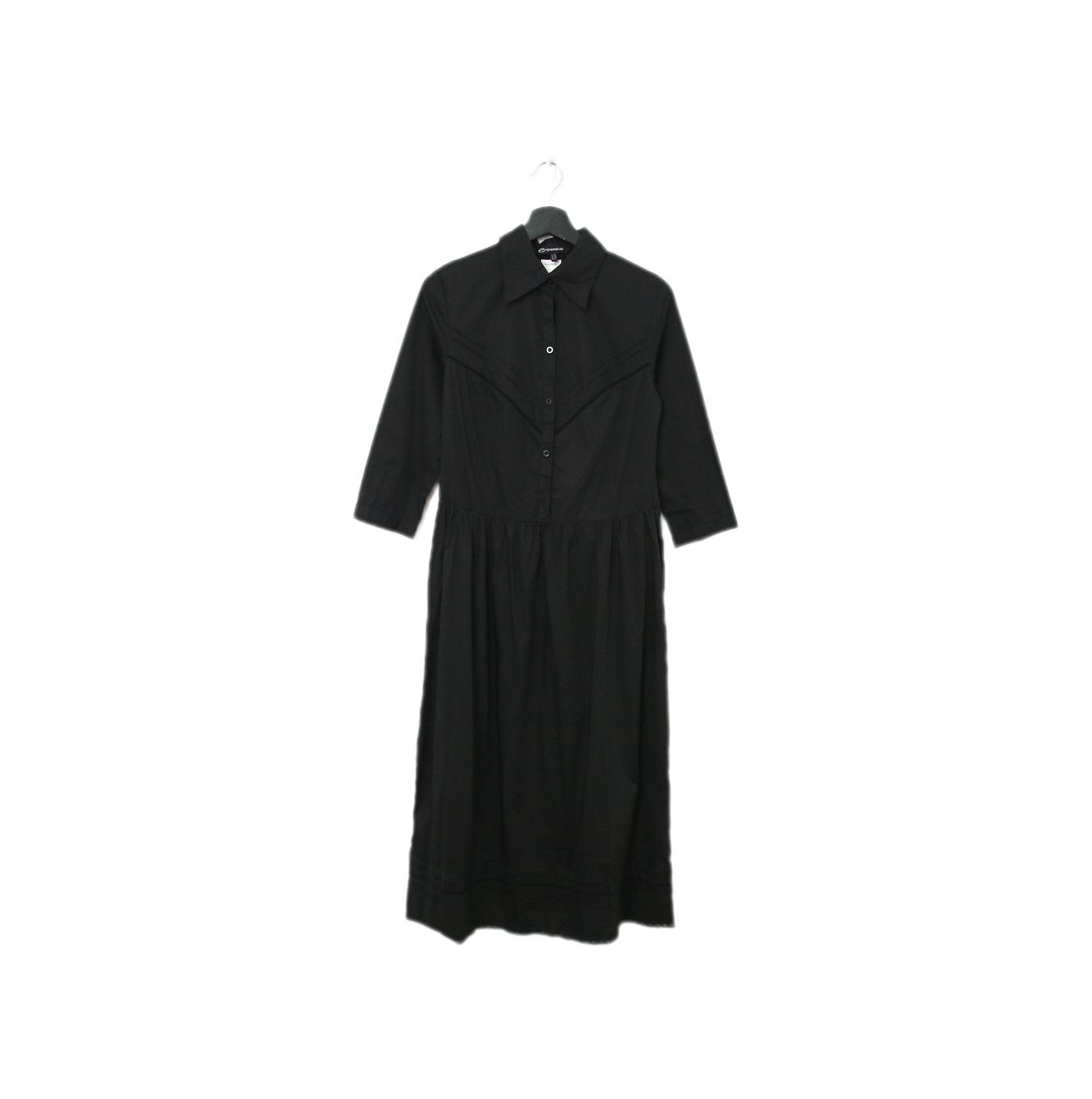 Back to Green-复古长袖洋装 高级线条衬衫裙g-29//vintage dress - 洋装/连衣裙 - 棉 