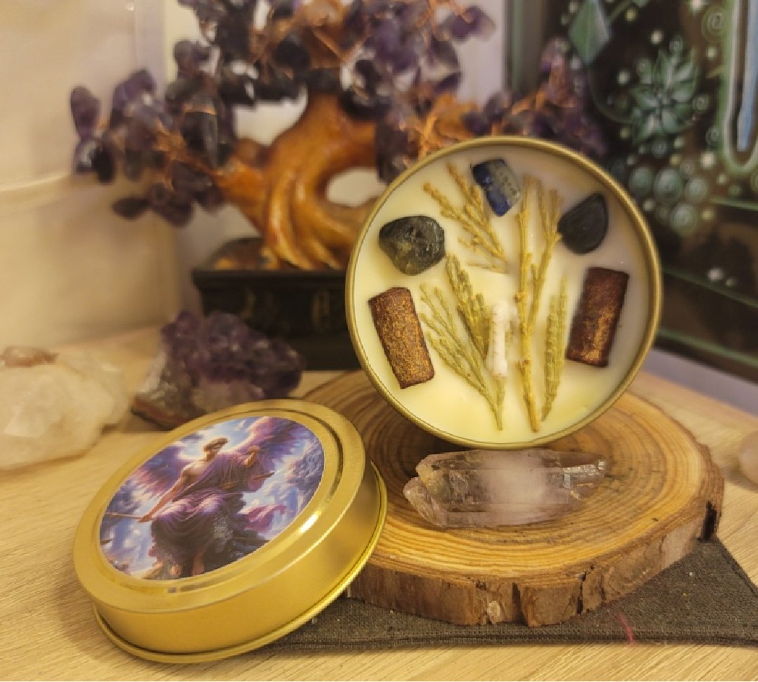 【大天使魔法蜡烛】萨基尔　神之公正慈悲Archangel Chamuel - 蜡烛/烛台 - 蜡 