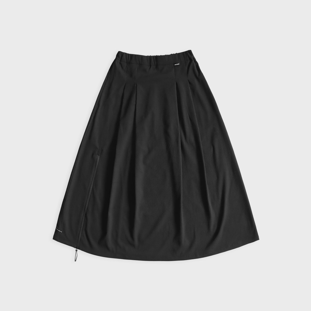 DYCTEAM - PERMADRY Discounted Elastic Skirt (black) - 裙子 - 其他材质 黑色