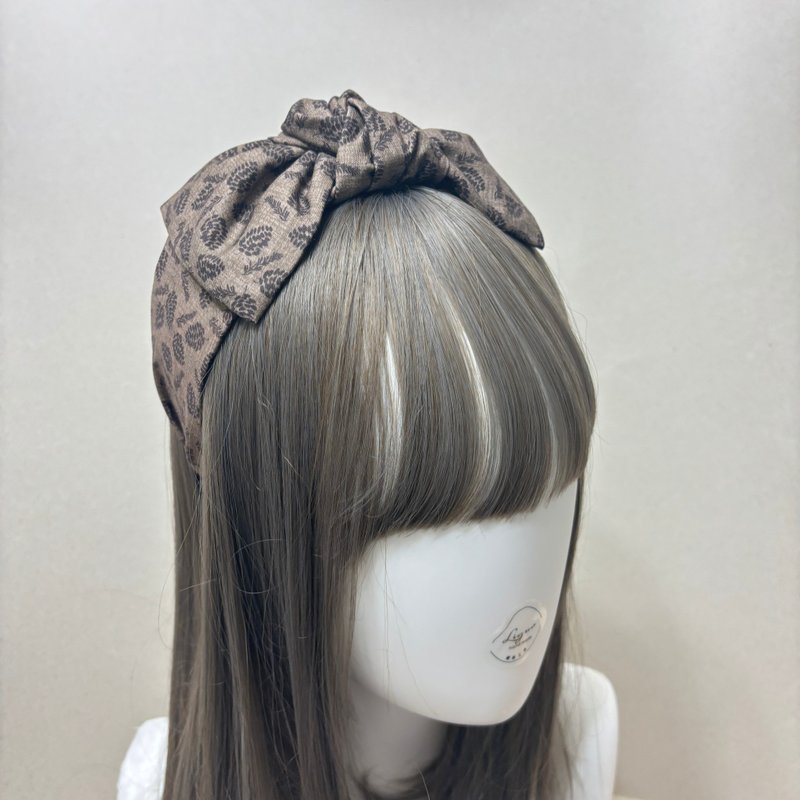 小松暮 | 蝴蝶结发箍 - 发饰 - 棉．麻 多色