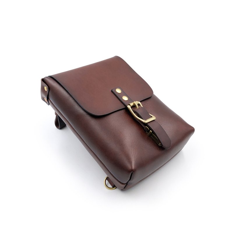 手工植鞣皮革-职人工具包 - 其他 - 真皮 咖啡色