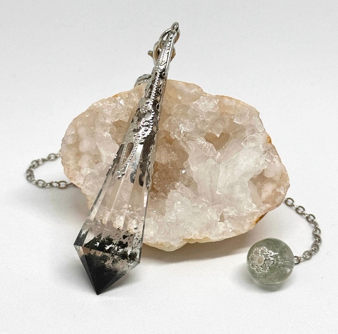 绿幽灵灵摆 | 水晶配饰 | 身心灵产品 - 项链 - 水晶 绿色