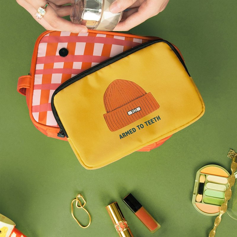 YIZISTORE原創設計便攜化妝包多功能可拆卸隨手收納包旅行洗漱包 - 化妆包/杂物包 - 其他材质 