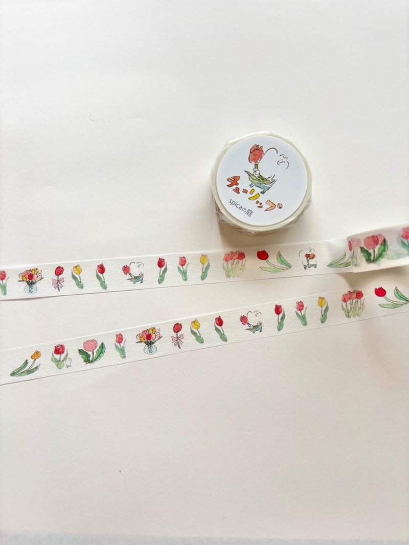 海 / muu 章 15mm × 7m 和纸胶带 - 纸胶带 - 纸 